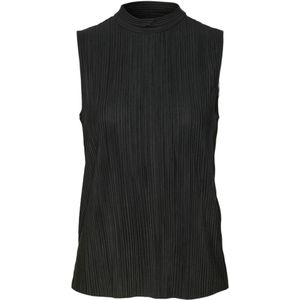 Vero Moda - Mouwloze Top - Zwart - Polyester/Viscose