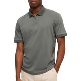 Poloshirt - Katoen - Groen - Regular Fit - Korte Mouwen