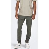 Only & Sons Mark Tap Herringbone Broek Mannen