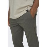 Only & Sons Mark Tap Herringbone Broek Mannen