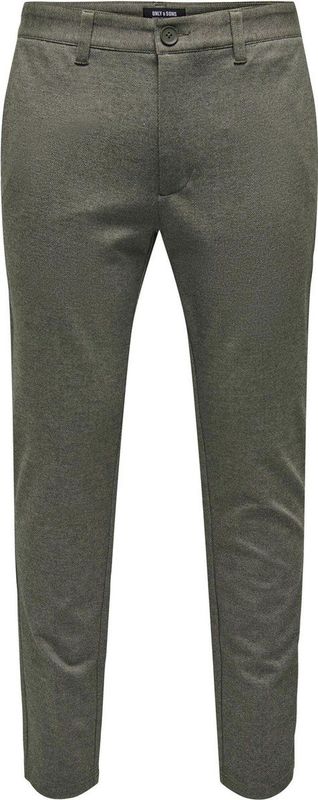 Only & Sons Mark Tap Herringbone Broek Mannen