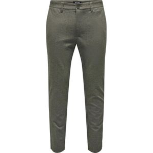 Only & Sons Mark Tap Herringbone Chino Heren