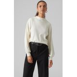 Gebreide Trui - Hoge Nek - Lange Mouwen - 52% Viscose - 28% Polyester - 20% Nylon