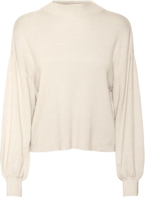 Gebreide Trui - Hoge Nek - Lange Mouwen - 52% Viscose - 28% Polyester - 20% Nylon