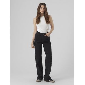Vero Moda - Vmtessa Hr Wide Jeans - Zwart - Denim