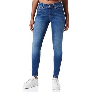 Bestseller A/S Dames VMEMBRACE MR Push UP SK J RI3134 NOOS Jeans, Medium Blue Denim, S/34, Medium Blue Denim, 34 NL/S/L