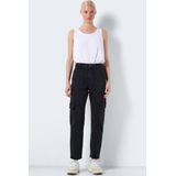 Noisy may Jeans Nmmoni Hw Utility Cargo Ank Az329bl 27027225 Black Dames