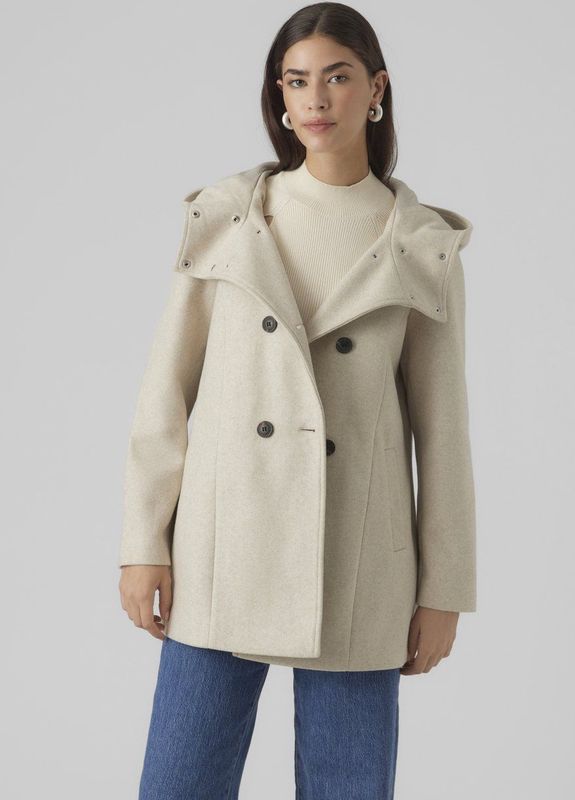 Vero Moda - Fortuneshila - Jas - Capuchon - Lange Mouwen - Polyester Voering