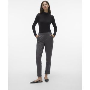 Vero Moda Broek Vmmaya Mw Loose Solid Pant Noos 10225280 Grey Pinstripe Dames