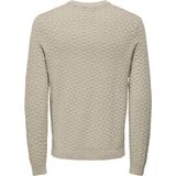 Onskalle - Pullover - Gebreide Pullover - Ronde Hals - Lange Mouwen - Regular Fit