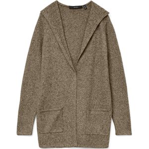 Gebreid Vest - Capuchon - Langer Gesneden - 52% Gerecycled Polyester - Steekzakken