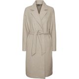 Jas - Onder de Knie - Polyester - Riem in Taille