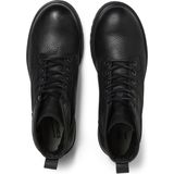 Jack & Jones - Buckley - Veterboots - Zwart - Leer