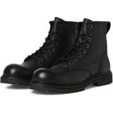 Jack & Jones - Buckley - Veterboots - Zwart - Leer