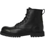 Jack & Jones - Buckley - Veterboots - Zwart - Leer