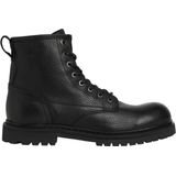 Jack & Jones - Buckley - Veterboots - Zwart - Leer