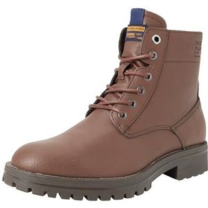 Bestseller A/S Jfwbernie Boot PU veterlaarzen voor heren, Java, 40 EU