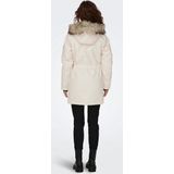 Onliris - Lange Parka - Winterjas - Met Kap en Afneembare Rand van Synthetisch Bont
