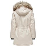 Onliris - Lange Parka - Winterjas - Met Kap en Afneembare Rand van Synthetisch Bont