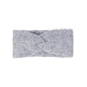 Vero Moda, Accessoires, Dames, Grijs, ONE Size, Polyester, Gerecyclede Polyester Rib Hoofdband