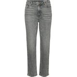 Vero Moda Jeans Vmlinda Hr Mom Jeans Gu214 Ga Noos 10291012 Medium Grey Denim Dames