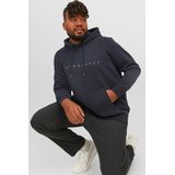 Gebreide Trui - Dark Navy - Hoge Kraag - Lange Mouwen