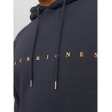 Gebreide Trui - Dark Navy - Hoge Kraag - Lange Mouwen