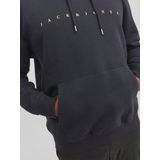 Jack & Jones - Star Hoodie - Zwart - 61% Polyester, 39% Katoen