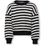 KIDS ONLY - Gebreide Pullover - O-hals - Lange Mouwen - Verlaagde Schoudernaden