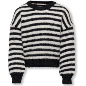 KIDS ONLY - Gebreide Pullover - O-hals - Lange Mouwen - Verlaagde Schoudernaden