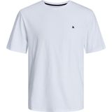 Jack & Jones Rundhalsshirt »JJEPAULOS TEE SS CREW NECK NOOS«, mit Logo Stickerei