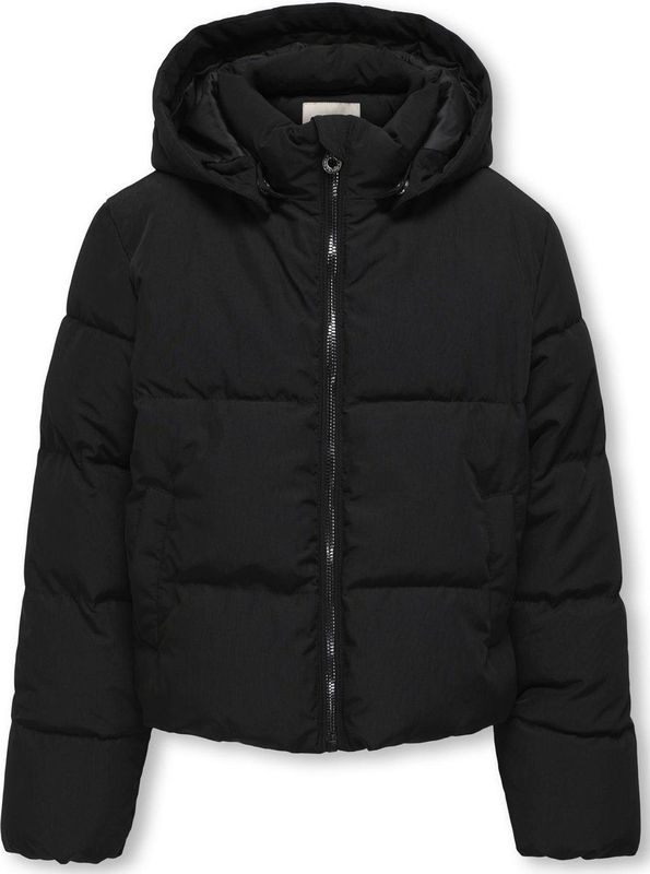 ONLY - KOGNEWDOLLY - Jas - Meisjes - Hoge Opstaande Kraag - Lange Mouwen