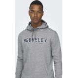 Hoodie - Kangoeroezak - Regular Fit - Korte Mouwen