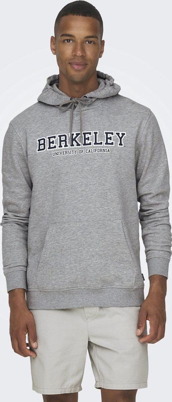 Hoodie - Kangoeroezak - Regular Fit - Korte Mouwen