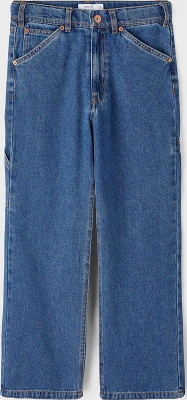 Name it Jongens Straight Jeansbroek Ryan Dark Blue Denim