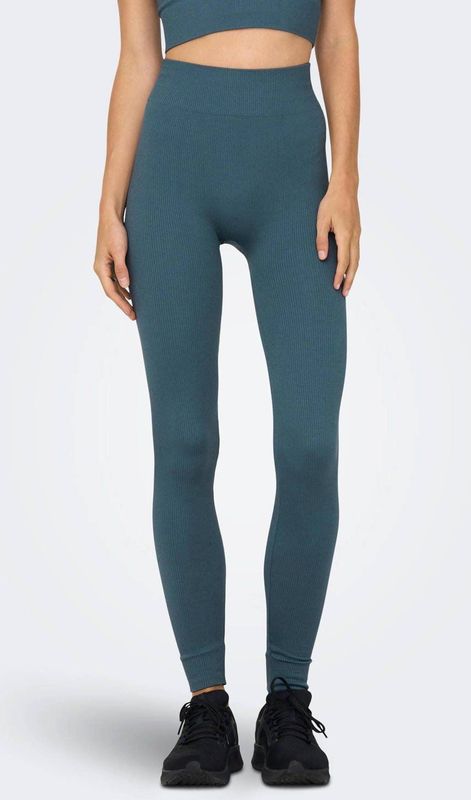 Only Play - Jaia Life - Sportlegging - Blauw - Hoge Taille - Dames
