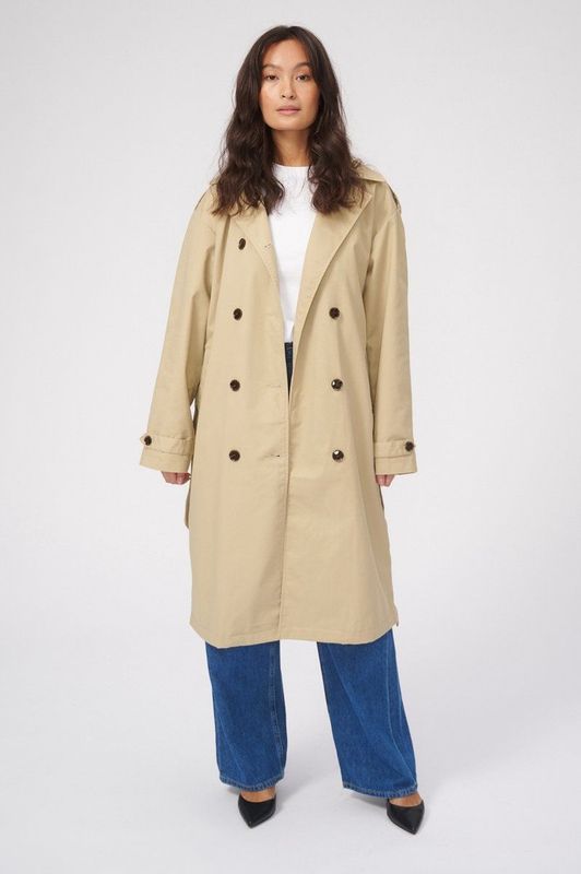 TeeShoppen - Trenchcoat - Beige
