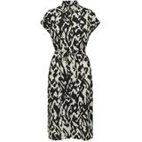Only - Hannover - Overhemdjurk - Korte Mouwen - Midi-lengte - 100% Polyester