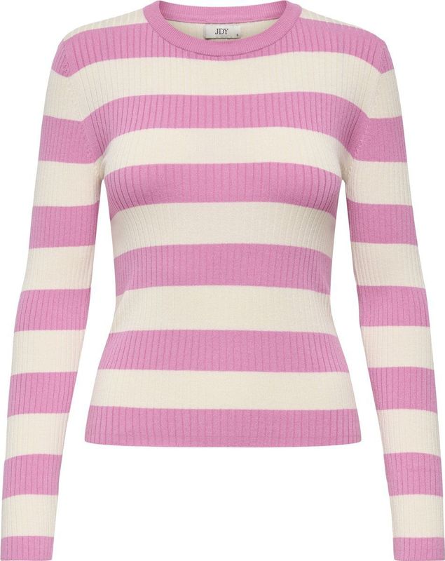 Jdyplum - Gebreide Pullover - O-hals - Lange Mouwen - Rib Fit