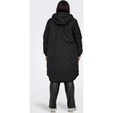 Carnewsandy - Gequilte Jas - Tussenjas - Lang - Met Capuchon