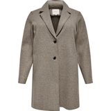 ONLY CARMAKOMA - Jas - Omkeerbaar - Knoopsluiting - Voorzakken - Lang