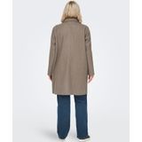 ONLY CARMAKOMA - Jas - Omkeerbaar - Knoopsluiting - Voorzakken - Lang