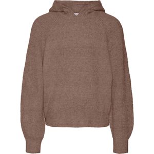 Vmdoffy - Gebreide Pullover - Hoodie - Lange Mouwen - Ballonmouwen