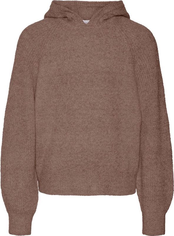 Vmdoffy - Gebreide Pullover - Hoodie - Lange Mouwen - Ballonmouwen