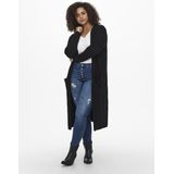 ONLY CARMAKOMA - Vest - Lang - Split Hals - Lange Mouwen - Knit Fit