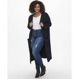 ONLY CARMAKOMA - Vest - Lang - Split Hals - Lange Mouwen - Knit Fit