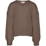 VERO MODA - Gebreide Pullover - V-Hals - Lange Mouwen - Junior