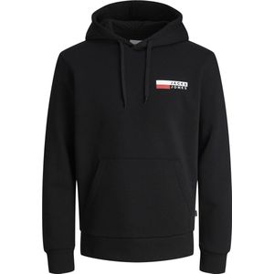 JACK & JONES - Hoodie - Zwart - Polyester