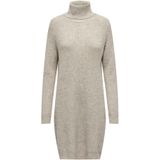 Gebreide Trui - Hoog Halslijn - Lange Mouwen - Jacquard - 82% Polyester