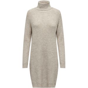 Gebreide Trui - Hoog Halslijn - Lange Mouwen - Jacquard - 82% Polyester